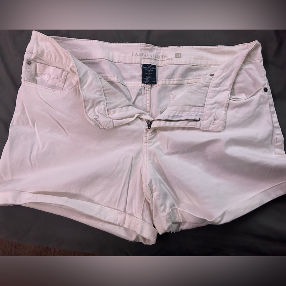 White shorts